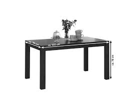 Esszimmertisch sirium mit säulengestell in buche und silber. Esstisch Massivholz 110 X 70 Cm Holztisch Kernbuche Wenge Wanda