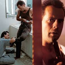 The Most Intense And Iconic Scene Out Of All Of The Die Hard Movies!!  Nakatomi Plaza, 1988!! I Still Think Hans Gruber Could Have Gotten A Shot  Off?!!🤷🏽‍♂️🤦🏽🤔🤣🤣🤣