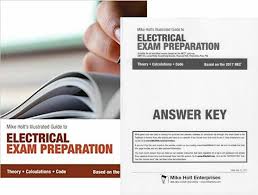 Mike Holt S Electrical Exam Preparation Textbook 2017 Edition With Answer Key 9780986353499 Ebay Exam Preparation Textbook Exam