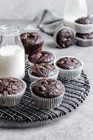 Double Chocolate Muffins Fast Easy And Delicous Chcolate Muffins Recipe Double Chocolate Muffins Chocolate Muffin Recipe Chocolate Muffins