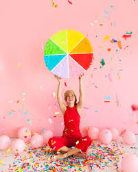 Join 3 People Right Now At Color Wheel Pinata Diy Pinata Pinatas Upcycled Crafts