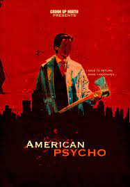 Mondo will release an american psycho poster by craig drake tomorrow, february 4, at 12pm est. American Psycho American Psycho American Psycho Poster American Psycho Movie