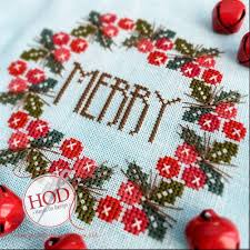 Free small victorian christmas cross stitch patterns. Berries In Bloom
