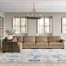 The extended chaise part of the sectional sofa can also be on the right hand side. Farmhouse Rustic Left Facing Sectional Sofas Birch Lane