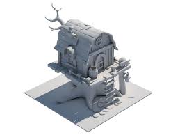 Houses On Behance Cartoon House Cartoon Building Motion Graphics Inspiration