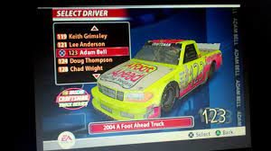Playstation 2 playstation 2 game saves. All Nascar 2005 Chase For The Cup Drivers Cars Paint Schemes Trucks Youtube