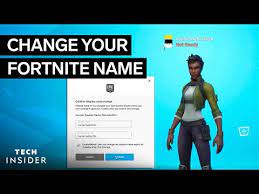 This will allow you to edit your fortnite name in the text box. How To Change Your Fortnite Name Youtube