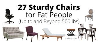 27 sturdy chairs for fat people (up to