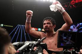 Manny pacquiao will fight yordenis ugas later this month after wbc and ibf welterweight ugas beat abel ramos for the vacant wba regular welterweight title in september before being elevated to. Manny Pacquiao Named Wba Champion In Recess Yordenis Ugas Promoted Fight Sports