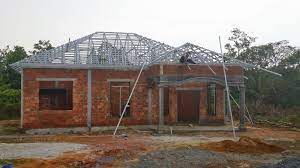 Menggunakan pam dan dialirkan ke atap zink rumah melalui paip dan air tersebut akan. Rumah Keluarga 46 Cadangan Bumbung Dan Rangka Light Weight Roof Trusses