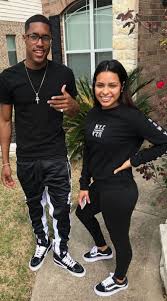 Black couple goals matching outfits. Follow Satxfinest For More Matching Couple Outfits Cute Couple Outfits Couples Matching Outfits Swag