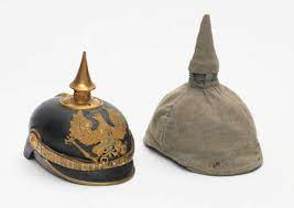 It was designed to deflect sword blows. Was There Any Practical Use For German Spiked Helmets Pickelhaube History Stack Exchange