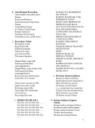 Ajaibnya firman tuhan telah dituliskan pada berbagai lirik lagu rohani kristen. List Lirik Lagu Rohani