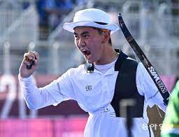 고교 궁사 김제덕, 랭킹라운드 '깜짝' 1위. O8srmwkwyvpkmm
