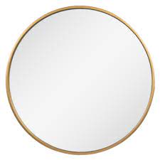 Shop for gold round mirror at cb2. Round Gold Metal Wall Mirror Hobby Lobby 1474790