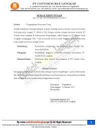 Surat pengangkatan karyawan tetap contoh 3 surat pengangkatan. Contoh Surat Keputusan Pengangkatan Karyawan Kontrak Pdf