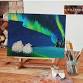 Painting class  ‘Northern Lights’ @ Waters’ Edge event image