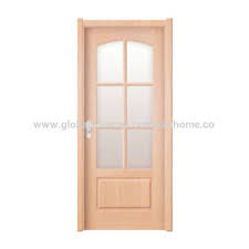 Many sizes available, including narrow vision, half glass and full glass wood doors. China Wholesale Pvc Film Glass Assembled Interior Wooden Door Modern Design For Bathroom On Global Sources Interior Pvc Wood Doors Wood Door Pvc Door