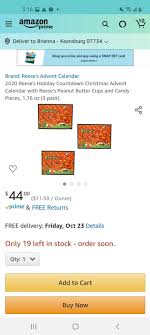 Pin By Brianna Liquori On For Christmas Ideas In 2020 Holiday Countdown Christmas Advent Calendar Reeses Peanut Butter Cups