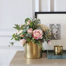 Kelly hoppen faux cactus in a cylinder vase. Mixed Flower Arrangement Light Pink Rose Hydrangea Mixed Etsy Flower Arrangements Simple Flower Vase Arrangements Pink Flower Arrangements
