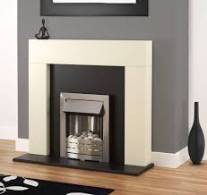 Black And White Fireplace Surround Electric Fire White Wood Fireplace Modern Black Surround Silver Flat Wall Fix Fireplace Suites Modern Fireplace Modern Electric Fireplace