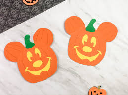 How to make a mickey mouse pumpkin decoration: Mickey Mouse Pumpkin Craft For Kids