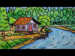 Mari mewarna gambar pemandangan sangat cantik diantara 15 gambar mewarna ini gambar mewarna. Terbaik Gambar Pemandangan Terbagus Ideku Unik