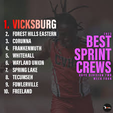 Best Sprint Crews: Boys Week Four