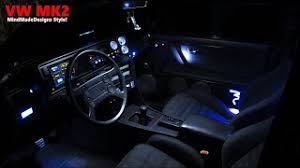 In 1993, the volkswagen golf cabriolet was switched from the mk1 platform to the mk3. Vw Golf 2 Led Light Interior Modificando Del Golf Mk2 Youtube