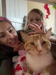 i checked the cctv footage today and was shocked to find Gingerbread  running through town