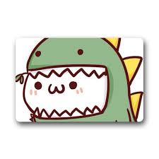 Cute anime emo couples drawings. Japanese Emoticon Icon Ascii Art Cute Anime Dinosaur Little Monster Custom Doormat 23 6 X15 7 Buy Online In Qatar At Desertcart 29107546
