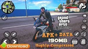 Descargar gta sa apk download. Gta San Andreas Apk Data 190mb Highly Compressed Download