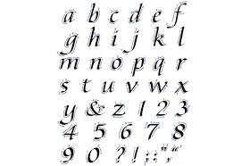 So Lernen Sie Die Schriftarten Der Kalligrafie Und Des Handletterings Deshalb ist es ratsam zunächst einige striche mit mehr und weniger druck zu zeichnen, bevor man mit dem.