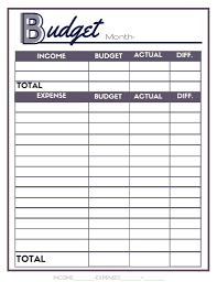 This can be downloaded below. Free Budget Worksheets Single Moms Income