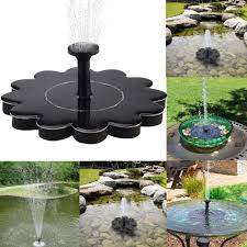 Floating solar allows solar developers to install more panels and produce more green energy. Led Solar Flower Powered Floating Bird Bath Water Fountain Pump Garden Pond Pool Solar Water Pumps Kits Electrical Supplies
