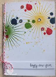Both of these options are quick, easy, and fun. 78 New Years Cards Ideas Happy New Year Cards New Year Card Card Making