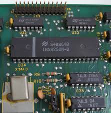 The clock speed is 16 x the baud. Universal Asynchronous Receiver Transmitter Wikipedia