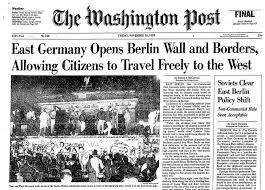 Berliner mauer) was a guarded concrete barrier that physically and ideologically divided berlin from 1961 to 1989.constructed by the german democratic republic (gdr, east. Berlin Wall Anniversary The Day The Wall Came Down In 1989 The Washington Post