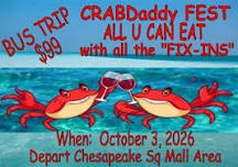 2026 CrabDaddy Bus Trip