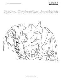 If you were looking for other depictions of bowser, see bowser (disambiguation). Skylanders Spyro Coloring Page Super Fun Coloring