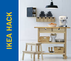 This hack was made for you. Ikea Hack Of The Week A Kitchen Island Rolling Cart Eating Bar Hybrid