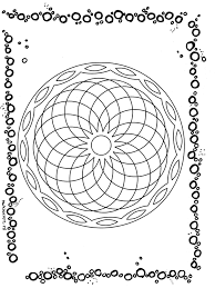 Cool colors are not ove. Geometric Mandala 1 Geo Mandalas