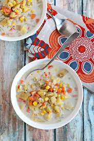 Detailed ingredients vegetarian summer corn chowder (water, whipping cream cream, milk, red. Vegan Potato Corn Chowder Instant Pot Veggies Save The Day