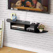 Maybe you would like to learn more about one of these? Kundi Floating Tv Stand Wall Mounted Media Console Entertainment Storage Shelf Black Amazon In Furniture