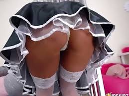 Big boobed maid nikki nova teases in uniform panties and stockings. French Maid Upskirt Videos Xxxvideos247 Com