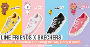 Skechers grey go walk 5 destined summer flip flops. Skechers Just Dropped A Line Friends Sneaker Collection For Summer We Love It Girlstyle Singapore