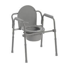 Elderly And Handicapped Safety Bath Folding Steel Bedside Commode Toilet Seat Drivemedical Bedside Commode Commode Chair Commode