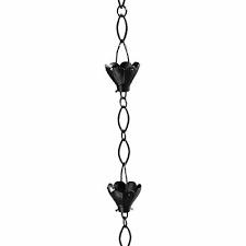 Rated 4.8 out of 5 stars. Patio Lawn Garden Outdoor Decor Pure Copper Cascading Leaves Rain Chain Extension Monarch Rain Chains 3 Ft Patio Lawn Garden Kopa Or Kr