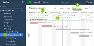 Gantt Chart Overview Wrike Help Portal