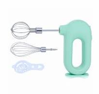 MINI Household Cordless Electric Hand Mixer,USB Rechargable Handheld Egg  Beater with 2 Detachable Stir Whisks 4 Speed Modes,Baking At Home For ...